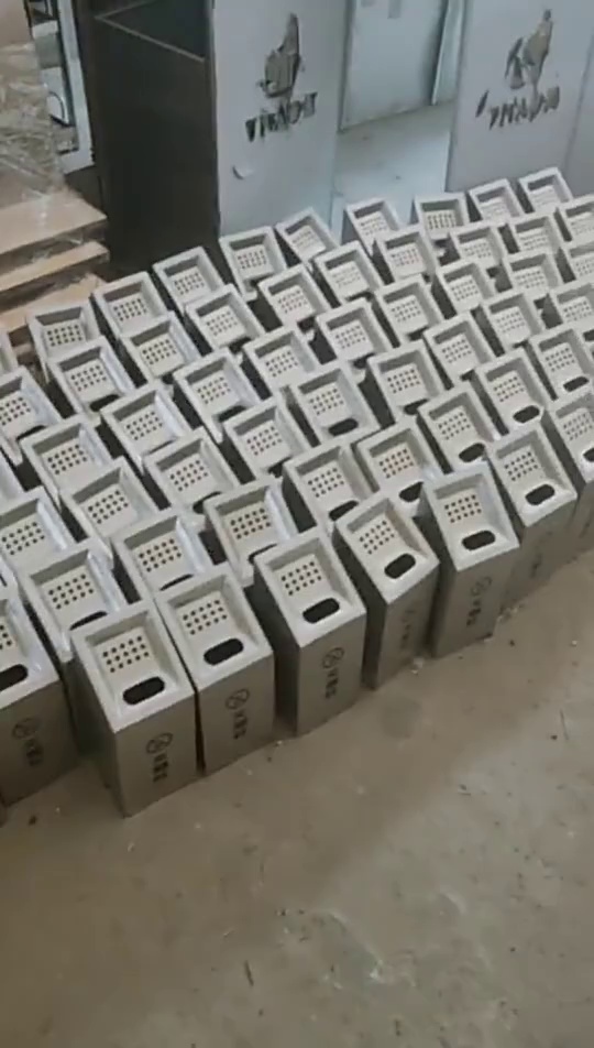 Bulk Outdoor Metal Cigarette Butt Collector Bin