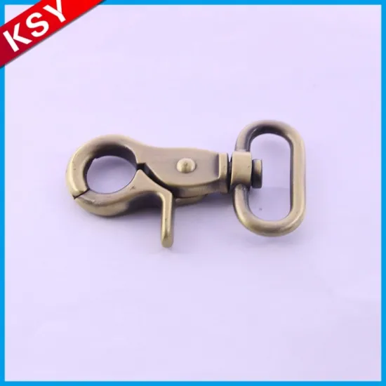 2017 New Product High Quality Metal Snap Hook Type Clasp For Leather Bags Made In China