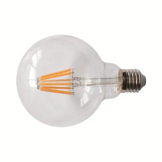 8w hot sell g95 led filament lamp