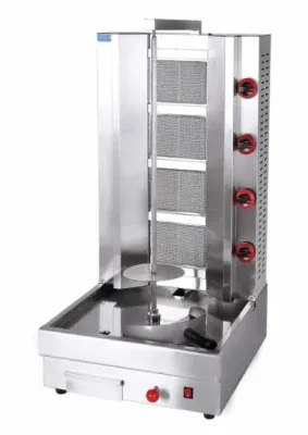4 Burners Gas Shawarma Grill BBQ Machine Shawarma