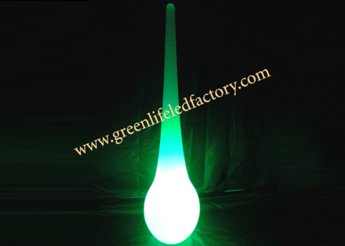 Glowing LED Floor Lamps, Color Changing, RF Control and Rechargeable