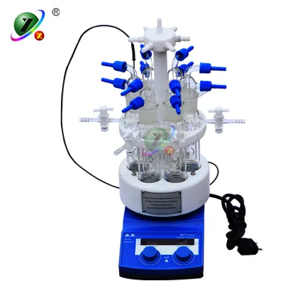 China Laboratory Glass Chemistry Parallel Synthesizer Reactor Systems