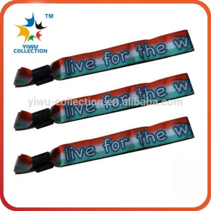 grosgrain ribbon promotional ribbon wristbands
