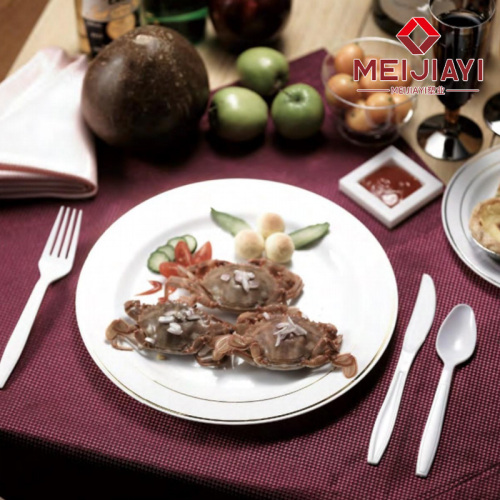 Легкие одноразовые столовые приборы для вечеринок