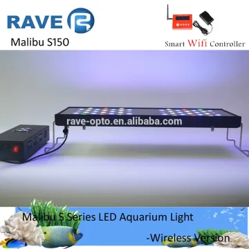 Malibu S150 programmable full spectrum aquarium LED light for reef tank