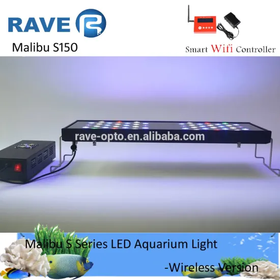 24 inch Best LED Aquarium Lighting for Corals with Wifi Wireless Controller
