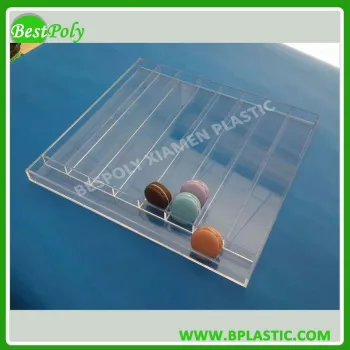 HIGH QUALITY Clear Display Tray Wholesale for Macaron Cookie Cupcake