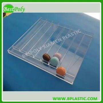 HIGH QUALITY Clear Display Tray Wholesale for Macaron Cookie Cupcake