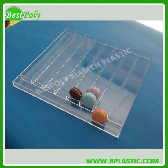 HIGH QUALITY Clear Display Tray Wholesale for Macaron Cookie Cupcake
