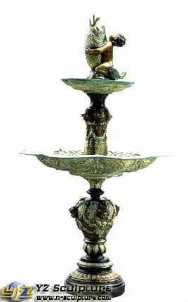 Lovely Children Metal Fountain Sculpture