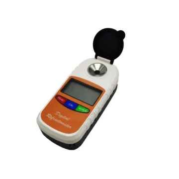 Digital Refractometer for Monitoring Portable Antifreeze: Ethylene Glycol, Propylene Glycol, Battery Fluid Levels