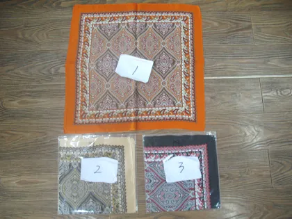 Square silk fashion scarf for lady