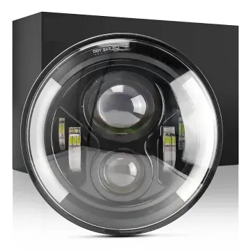 7 Inch LED Headlight Hi/Lo H4 H13 with Halo for Lada Niva Urban