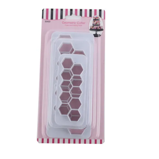 High-Quality 3D Bees Honeycomb Cake Molds DIY Cookie Cutters OEM Customized Tools