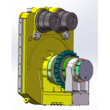 Two-wheel foundation mixing drill