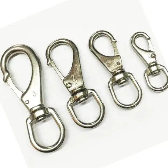 304 Stainless Steel Swivel Snap Hook: Heavy Duty Solution for Boats