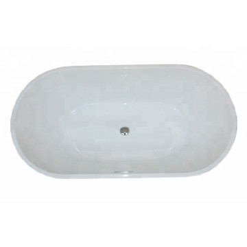 Vasca da bagno freestanding bianca 1600mm