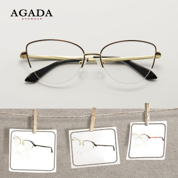 Wholesale Half Frame Eyeglasses