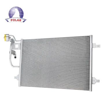 41AC008 Cooled AC Condenser for VW Passat 1.8/2.0 - Aluminum - OEM 3BD260401 3B0820401B