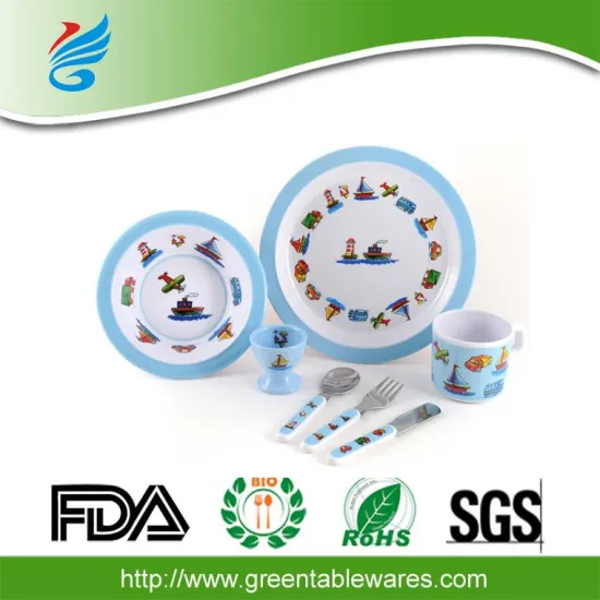 unique plastic child dinner set online