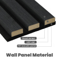 3 sides veneer wood slat panel OEM Available Soundproof Acoustic Wall Akupanels Supplier