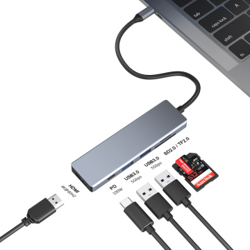 Laptop MultiPort Station Tipo de USB C Hub