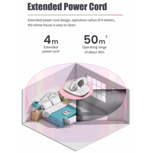Remoção multifuncional de remoção de ácaros Remoção de colcha UV A aspirador de aspirador
