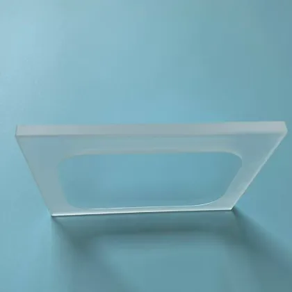 Large Sapphire windows and Sapphire Rod lens