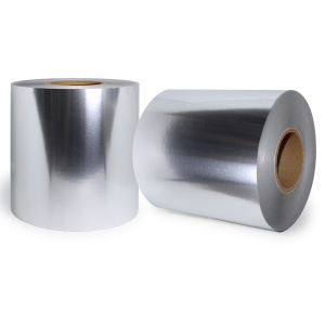 Self Adhesive Silver Paper Jumbo Roll Material