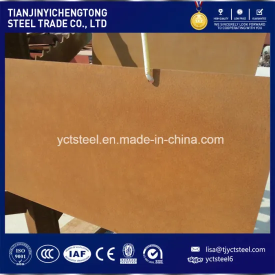 Weather Resistance Hot Rolled Steel Plate Corten a Steel Sheet