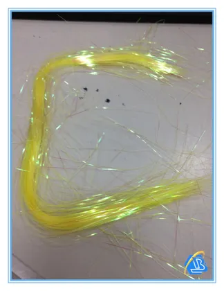 pet tinsel hair ornament angelina fibers
