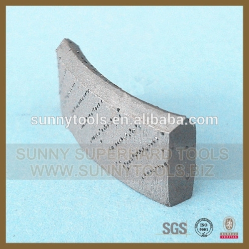 2015 hot selling Diamond Core Drill Bit Segments for Concrete Drilling use