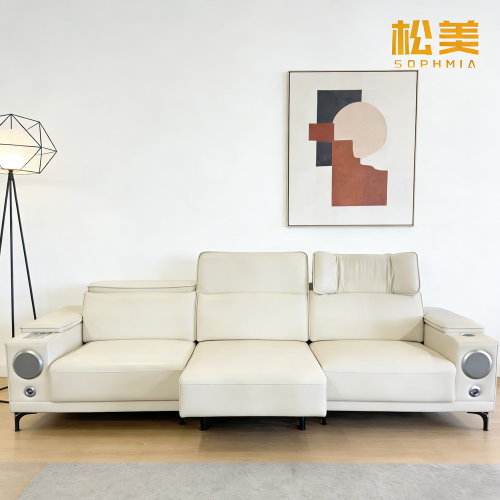 Canapé en tissu de luxe pour salon moderne