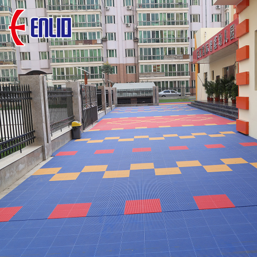 outdoor children playground flooring