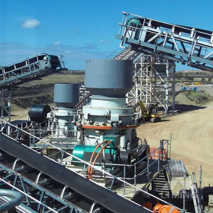 Iron Ore Crusher Plant for Sale: Mining Gold, Titanium, Ore, River Stone Hydraulic Cone Crushing Machine Price