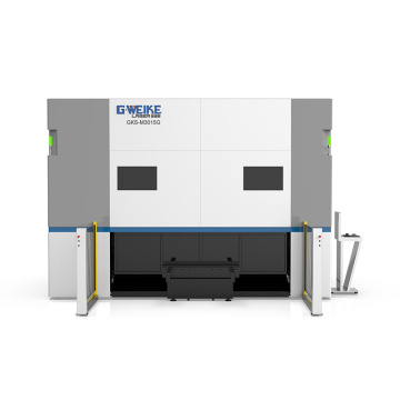 Mesin pemotongan laser lima paksi lima dimensi CNC untuk keluli karbon, keluli tahan karat, dan aluminium-platform tunggal dengan penutup