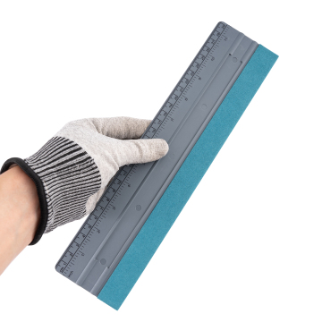 Plastic Tinting Wrap Car Vinyl Squeegee with Scale Ruler