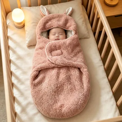 Lamb Fleece Infant Swaddle Sleep Sack