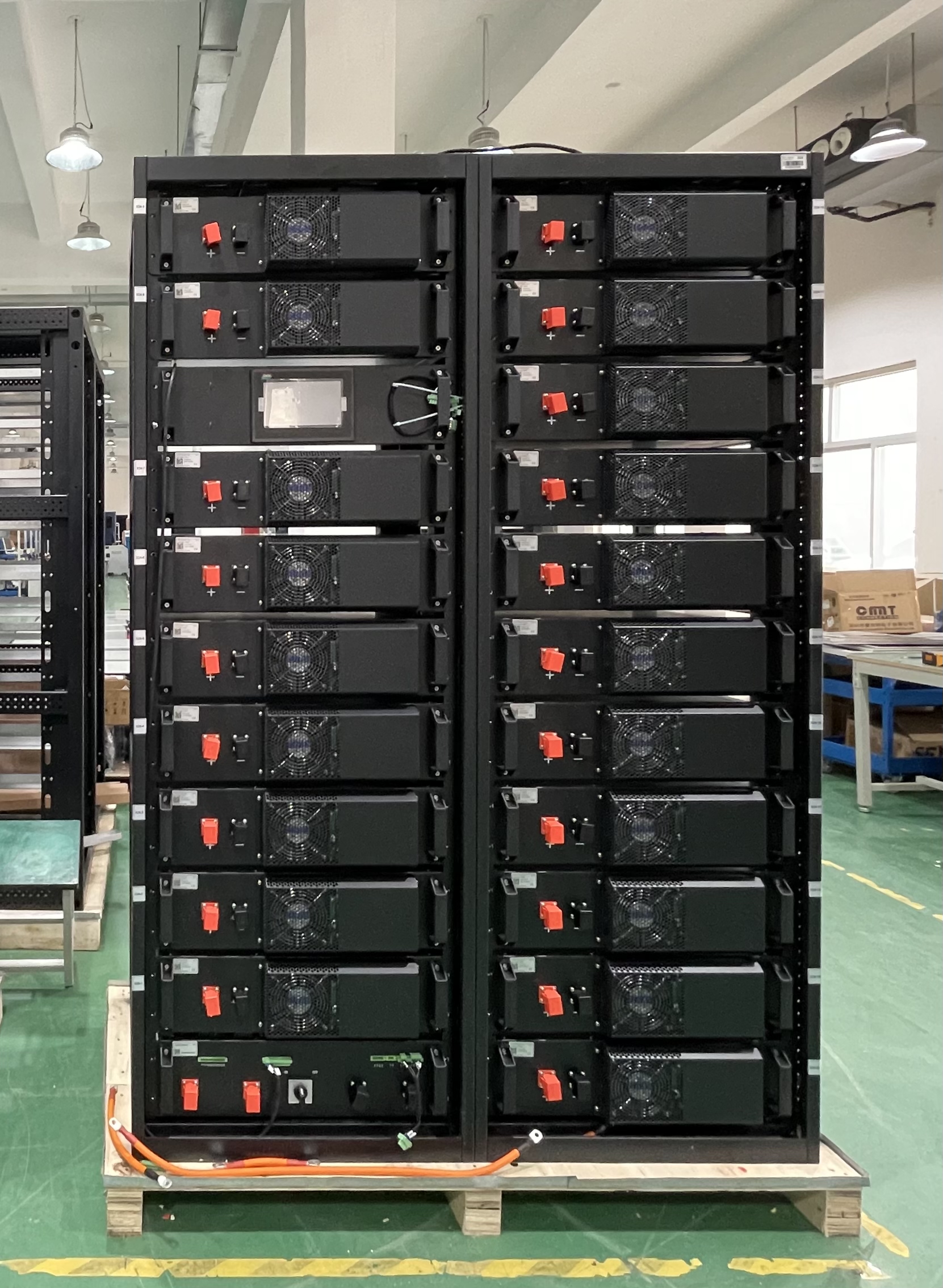Containerized Lithium Racks 20ft Container 40kwh Bess Energy Lithium Ion Battery Storage System For ...