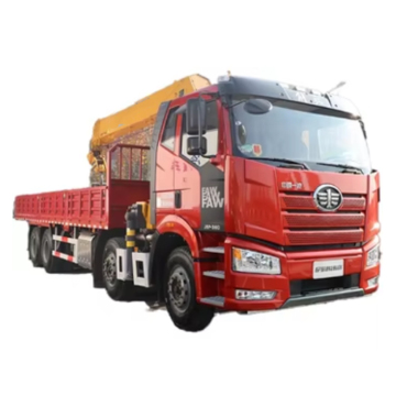 Faw 12m Crane Truck with 5 Boom Sections and 360 HP Factory Price
