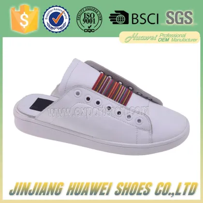 2017 Handmade Men Genuine Leather Shoes Sandals Skateboard Sneakers