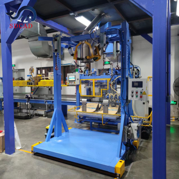 SDCAD Cement Silo and Bulk Sand Packaging Machines for 500kg, 1000kg, and 1500kg Bag Filling