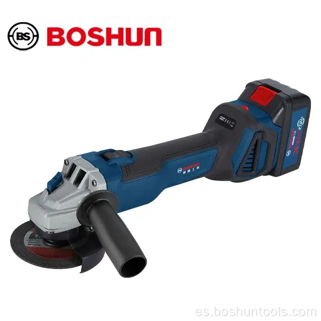Angle Grinder inalámbrico portátil recargable 125 mm 20V