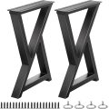 أرجل طاولة معدنية Z، أقدام أثاث شديدة التحمل