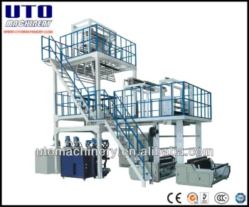 Hig Speed Three Layers Co-extrusion Film Blowing Machine