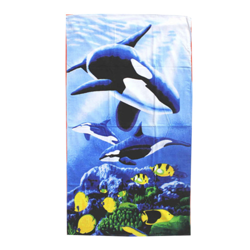 Serviette de plage personnalisée en microfibre sans sable