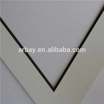 Huizhou High Quality Double Matboard/Custom Double Matboard/precut matboard passepartout