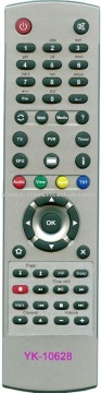 TV remote control with 51 keys