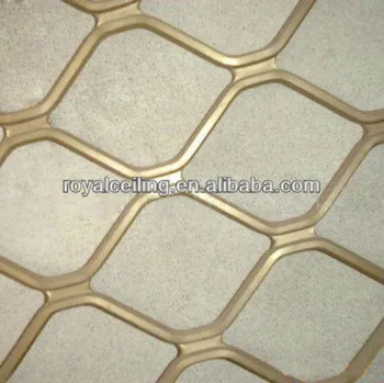 Bronze aluminum mesh