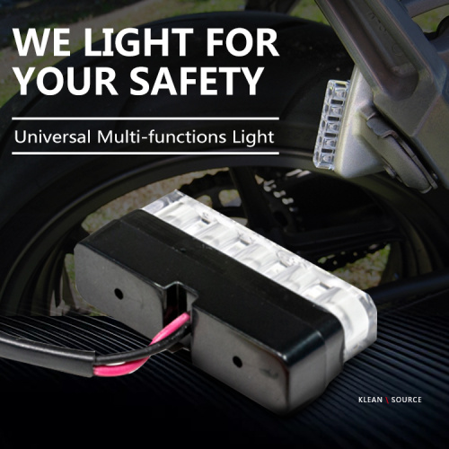 મોટરસાયકલ યુનિવર્સલ મલ્ટિ-ફંક્શન સૂચક સિગ્નલ લાઇટ